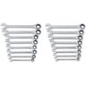 GEARWRENCH Combination Ratcheting Wrench Set SAE/MM (16-Piece)