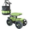 TheXceptional Wheelie Scoot with Tool Toter Handle, Bucket and Comfort Cushion