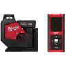 Milwaukee M12 Green 360-Degree Single Plane Laser Kit with 150 ft. Laser Distance Meter