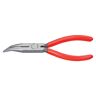 KNIPEX 6-1/4 in. Angled Long Nose Pliers with Cutter