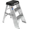 Werner 3 ft. Aluminum Step Ladder with 375 lb. Load Capacity Type IAA Duty Rating