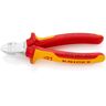 KNIPEX 6-1/4 in. 1000-Volt Insulated Diagonal Cutter and Insulation Stripper