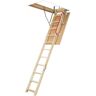 Fakro LWP Insulated Wood Attic Ladder 7' 10" - 10' 1", 22.5" x 54" with 300 lb. Load Capacity