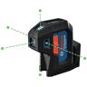 Bosch 125 ft. Green 5-Point Self-Leveling Laser with VisiMax Technology, Integrated MultiPurpose Mount, and Hard Carrying Case