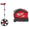 Milwaukee 12 in. Digital Measuring Wheel with 25 ft. Compact Auto Lock Tape Measure