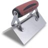 MARSHALLTOWN 6 in. x 2-1/2 in. Outside Corner Finishing Trowel with 1/2 in. Radius Durasoft Handle