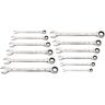 GEARWRENCH Metric 90-Tooth Flex Head Combination Ratcheting Wrench Tool Set (12-Piece)