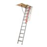 Fakro LML Insulated Metal Attic Ladder 7 ft. 8 in. - 9 ft. 2 in., 23.5 x 47 with 350 lb. Load Capacity