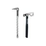 Stiletto 8 oz. 12 in. Titanium Clawbar Nail Puller with Dimpler and 9 oz. Drywall Axe Fiberglass Hammer with 13 in. Handle