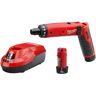 Milwaukee M4 4V Lithium-Ion Cordless 1/4 in. Hex Screwdriver 2-Battery Kit