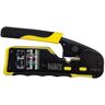 Klein Tools Ratcheting Wire Crimper / Stripper / Cutter, for Pass-Thru