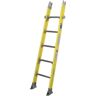 Werner 6 ft. Fiberglass Tapered Sectional Ladder with 375 lb. Load Capacity Type IAA Duty Rating - Base Section