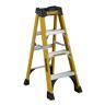 DeWalt 4 ft. Fiberglass Stepladder, 375 lbs. Load Capacity, Type IAA