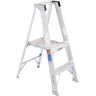 Werner 2 ft. Aluminum Platform Step Ladder (8 ft. Reach Height) with 300 lb. Load Capacity Type IA Duty Rating