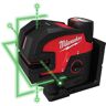 Milwaukee M12 12-Volt Lithium-Ion Cordless Green Cross Line and 4-Points Laser Kit