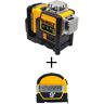 DeWalt 12V MAX Lithium-Ion 100 ft. Green Self-Leveling 3-Beam 360 Degree Laser Level Kit and 9 ft. Pocket Tape Measure