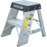 Werner 2 ft. Aluminum Step Ladder with 375 lb. Load Capacity Type IAA Duty Rating