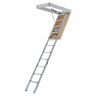 Louisville Ladder Energy Efficient 8 ft.- 10 ft (Height) Insulated Aluminum Attic Ladder 25.5 in. x 54 in. (Opening)375 lbs. Load Capacity