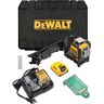 DeWalt 12V MAX Lithium-Ion 100 ft. Green Self-Leveling 3-Beam 360 Degree Laser Level with 2.0Ah Battery, Charger and Case