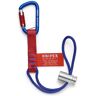 KNIPEX 18 in. Tool Tethering Adaptor Straps with Captive Eye Carabiner up to 13 lbs.