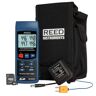 REED Instruments Data Logging Thermometer with Power Adapter and SD Card
