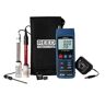 REED Instruments Data Logging pH/ORP Meter with Electrodes, Temperature Probe, SD Card and Power Adapter
