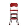 Cosco 2-Step 3 ft. Steel Retro Step Stool with 225 lbs. Load Capacity in Red