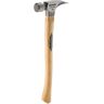 Stiletto 16 oz. Titanium Milled Face Hammer with 18 in. Curved Hickory Handle