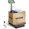 VEVOR Computing Digital Platform Scale 660 lbs. Load Stainless Steel Digital Scale High-Definition Display for Boxes, Luggages