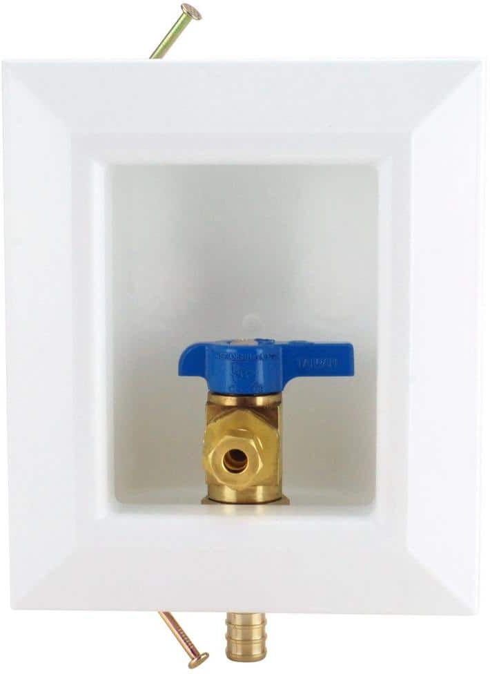 Apollo 1/2 in. Brass PEX-B Barb Icemaker Outlet Box