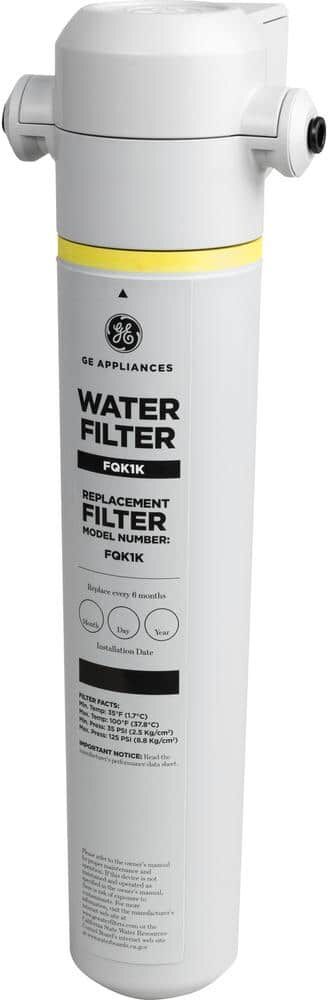 In-line Water Filtration System for Refrigerators or Icemakers