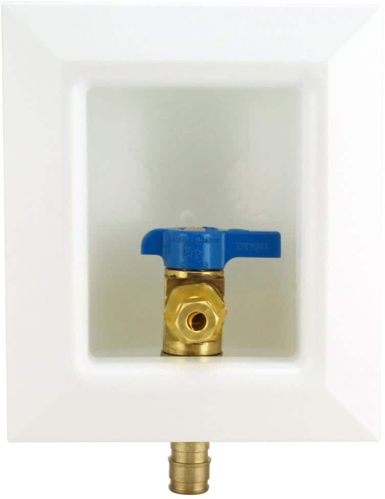 Apollo 1/2 in. Brass PEX-A Barb Icemaker Outlet Box