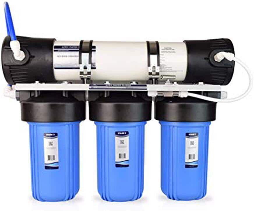 Matterhorn 4-Stage 800 GPD Ultra Flow Residential & Light Commercial Reverse Osmosis Water Filter System for Drinking & Hydroponics