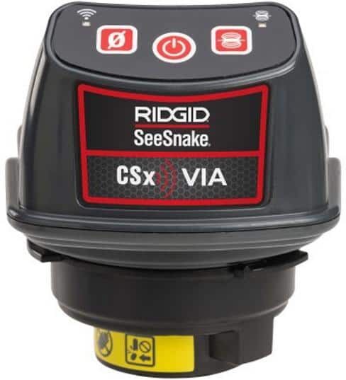 RIDGID SeeSnake CSx VIA Monitor-Less Wi-Fi Hub or Sewer/Drain/Pipe Inspection Camera Reels (Connects to Phones/Tablets/Desktop)