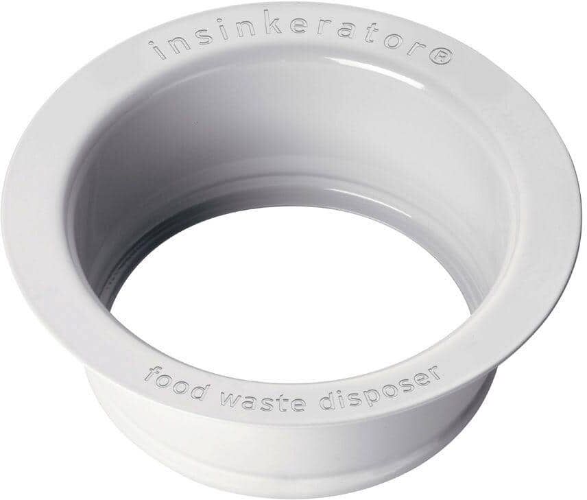 InSinkErator Kitchen Sink Flange in White for  Garbage Disposal