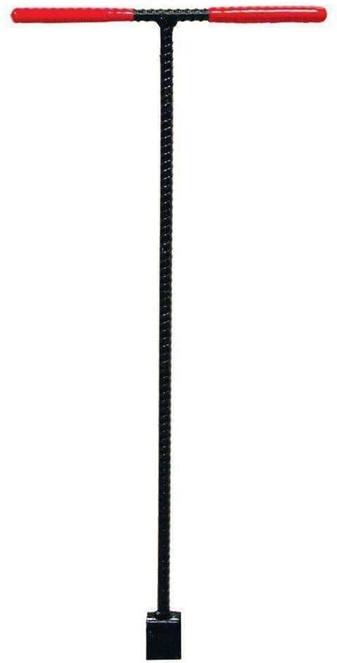 5 ft. Solid Steel Water Meter Valve Key with Grips