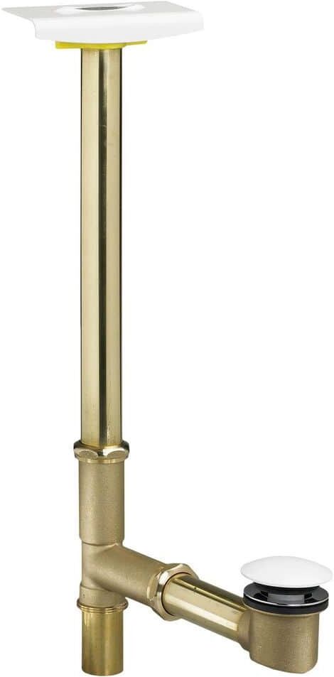 American Standard Max 1-1/2 in. Brass Deep Soak Drain in White