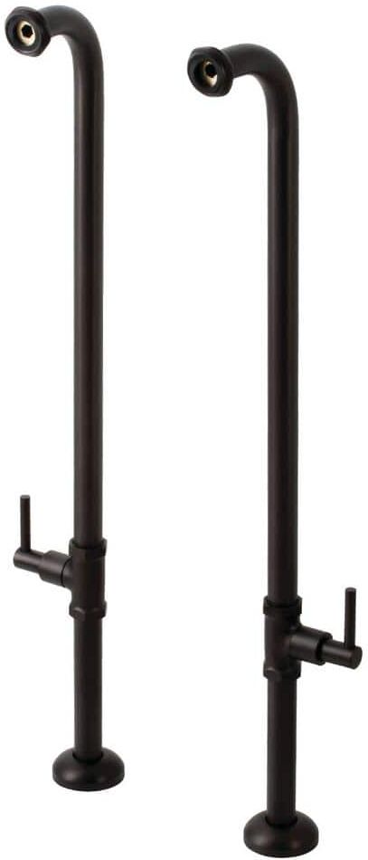 Kingston Concord Freestanding Tub Supply Line, Oil Rubbed Bronze