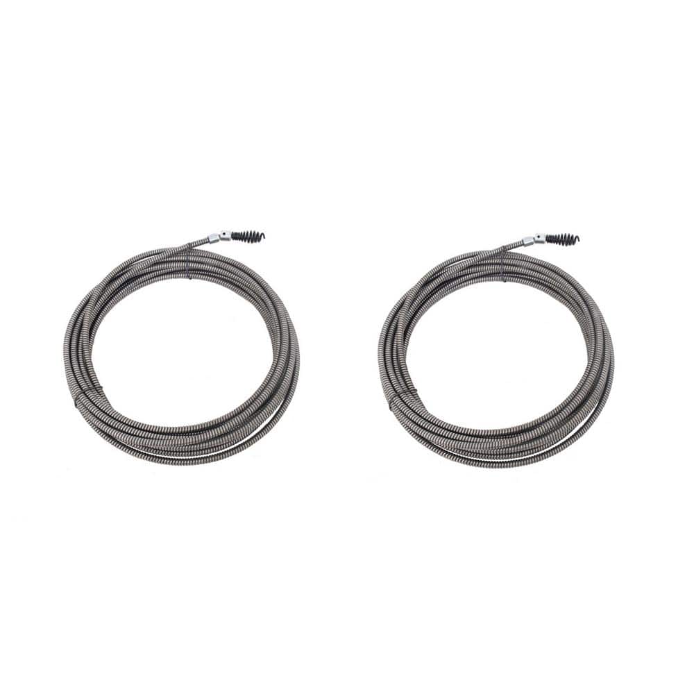 General Pipe Cleaners 25 ft. x 1/4 in. Replacement Cable with Down Head (2-Pack)