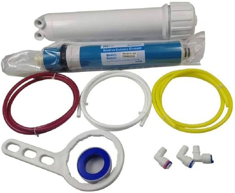 Lukvuzo 3, 4, 5, 6 and 7 Stage Reverse Osmosis Water Filtration System with 50 GPD Membrane with Quick Connector Check Valve