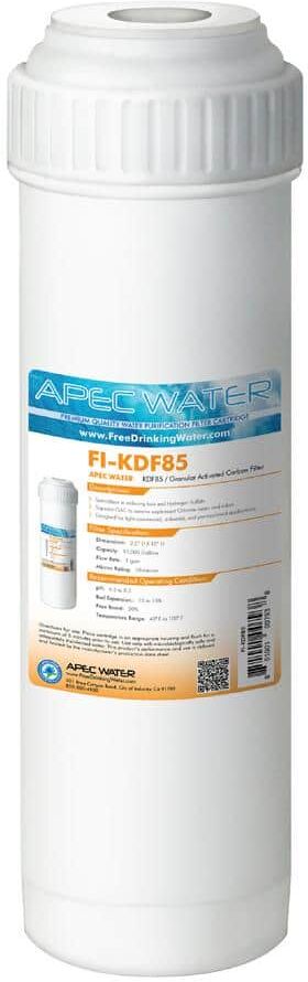 APEC Water Systems 10 in. Iron and Hydrogen Sulfide Removal GAC Water Filter Cartridge