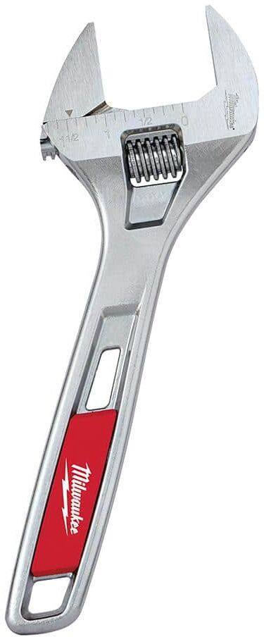 Milwaukee 8 in. Wide Jaw Adjustable Wrench