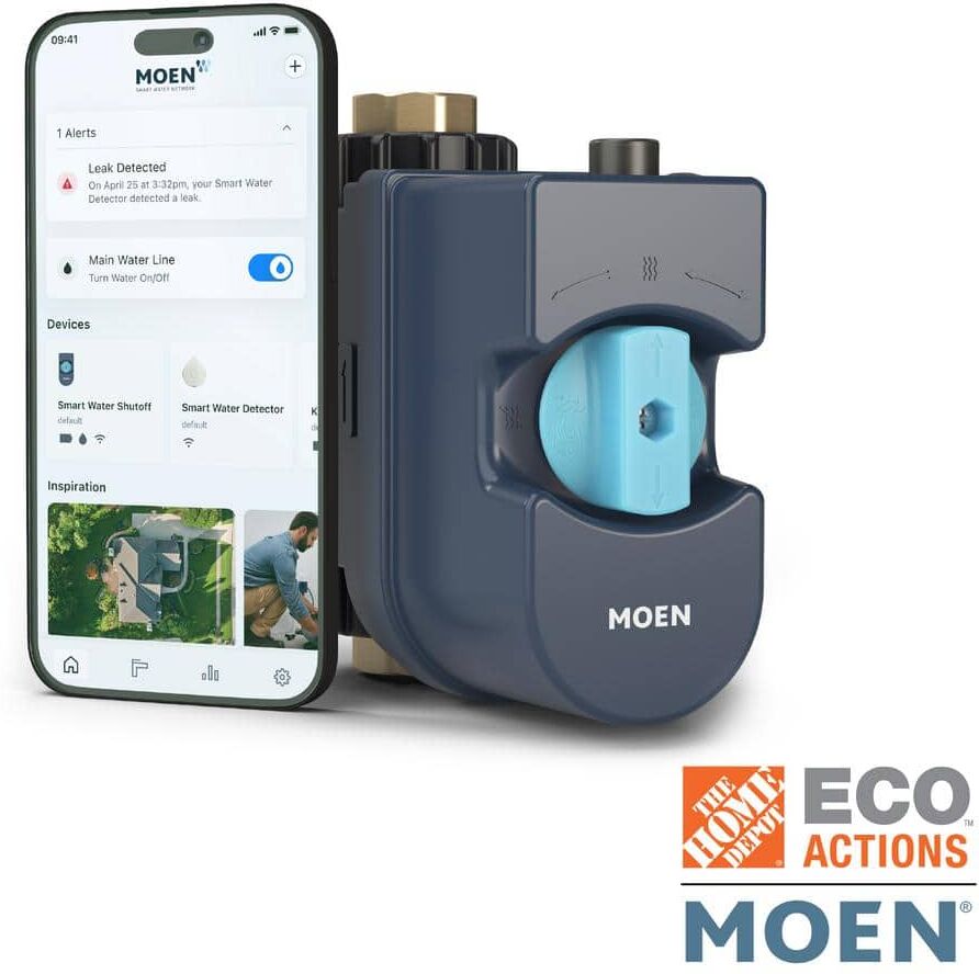 MOEN Flo 0.75 in. Smart Water Monitor and Automatic Water Shut Off Valve