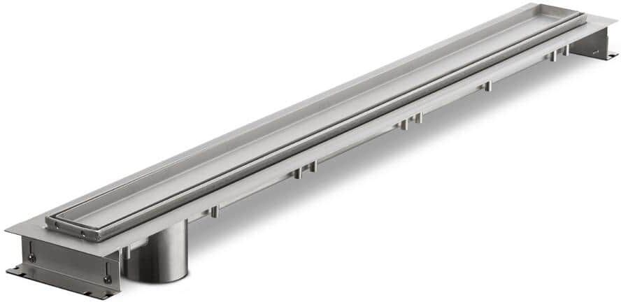 Zurn 48 in. Stainless Steel Linear Shower Drain with End Bottom Outlet