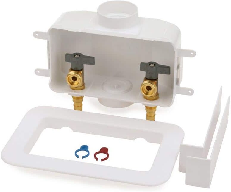 Oatey Centro II 1/2 in. Brass PEX1960 Washing Machine Outlet Box