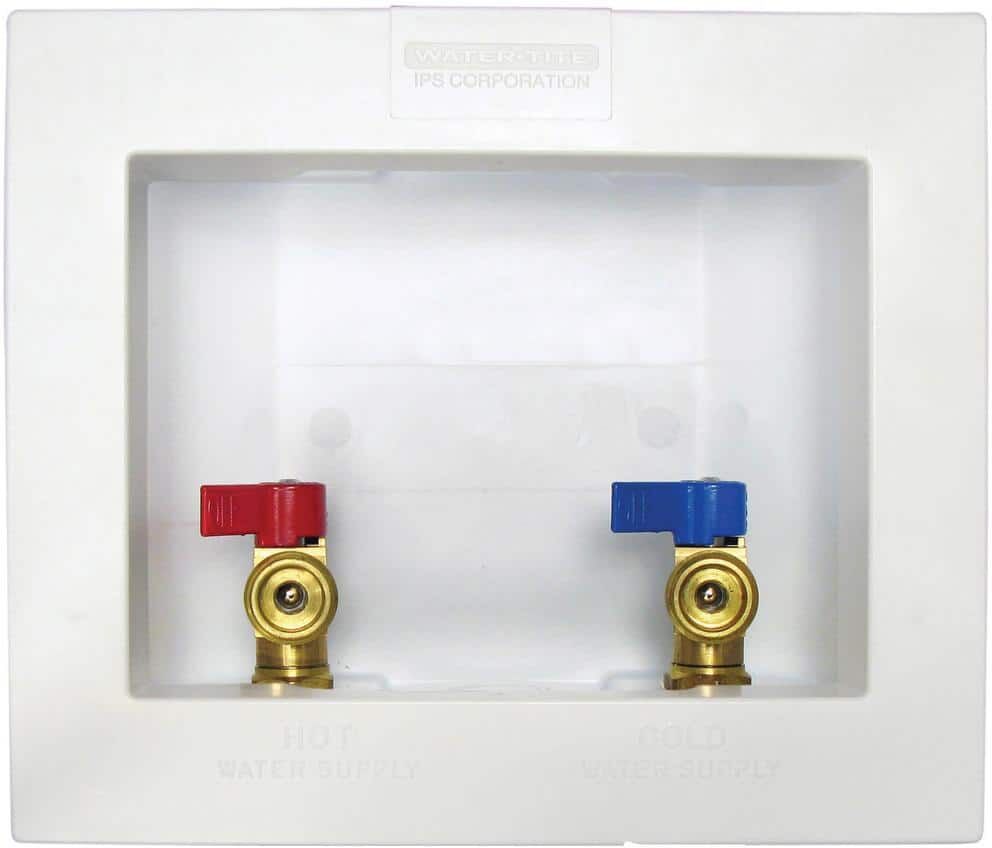 Water-Tite 1/2 in. PEX Econo Center Drain Washing Machine Outlet Box