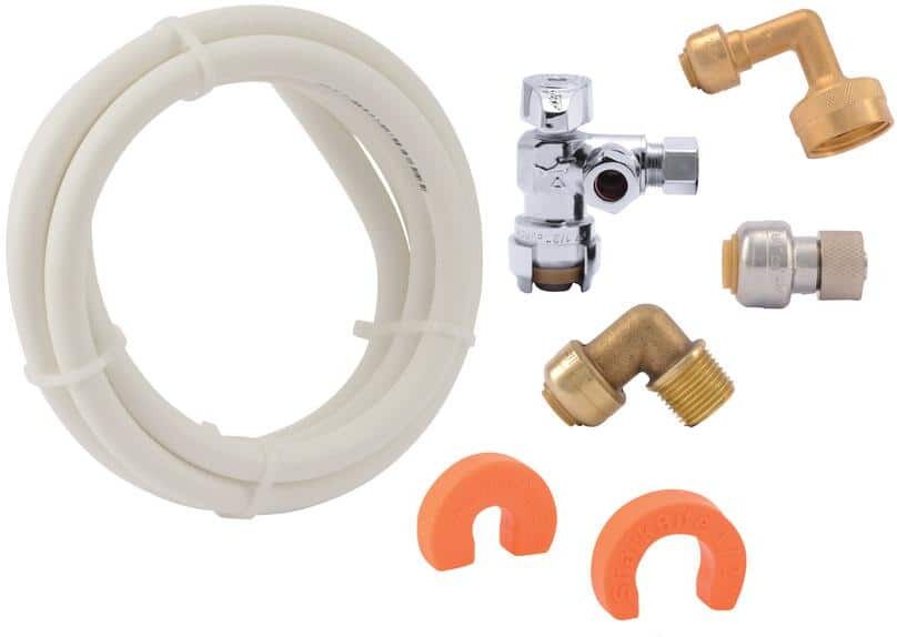 SharkBite 1/2 in. Brass Push-to-Connect Dishwasher Installation Kit