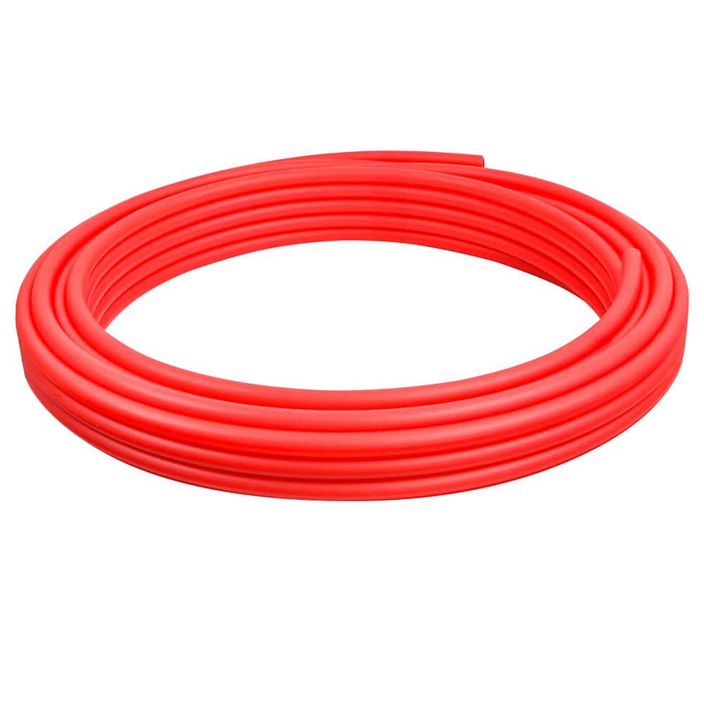 The Plumber's Choice 3/4 in. x 100 ft. Red PEX-B Tubing Potable Water Pipe