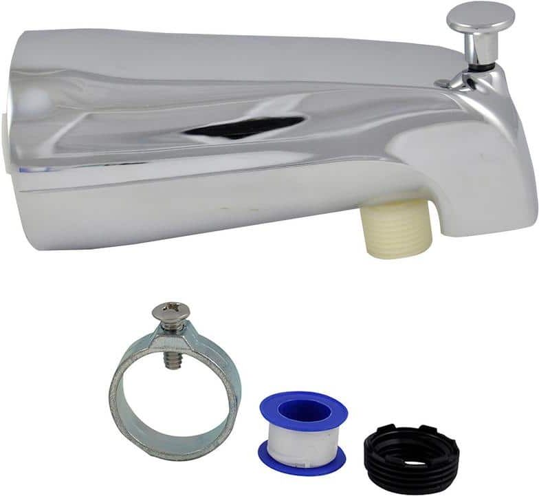 DANCO 3 in. Universal Tub Spout with Handheld Shower Fitting