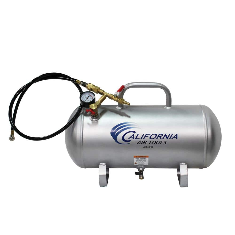 California Air Tools 5.0 Gal. Steel Auxiliary Air Tank